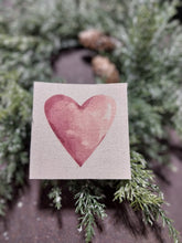 Load image into Gallery viewer, Watercolor Heart Canvas Print