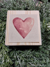 Load image into Gallery viewer, Watercolor Heart Canvas Print
