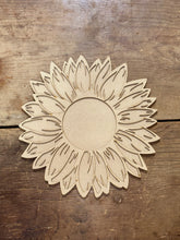 Load image into Gallery viewer, 3D Sunflower Wood Cutout