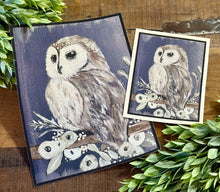 Load image into Gallery viewer, Ashley's Painted Owl Canvas - 2 Sizes