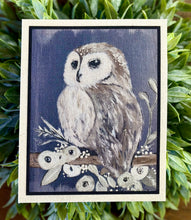 Load image into Gallery viewer, Ashley's Painted Owl Canvas - 2 Sizes