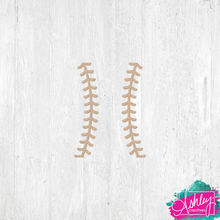 Load image into Gallery viewer, Baseball Laces Cutout C26-05