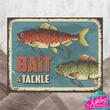 Load image into Gallery viewer, Bait &amp; Tackle Canvas Prints CA26-04