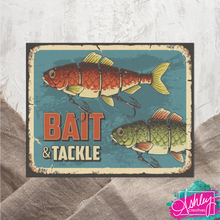 Load image into Gallery viewer, Bait &amp; Tackle Canvas Prints CA26-04