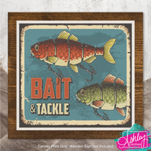 Load image into Gallery viewer, Bait &amp; Tackle Canvas Prints CA26-04