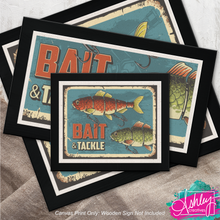 Load image into Gallery viewer, Bait &amp; Tackle Canvas Prints CA26-04