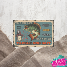 Load image into Gallery viewer, Beer &amp; Ice Tackle  Canvas Prints CA26-04