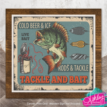 Load image into Gallery viewer, Beer &amp; Ice Tackle  Canvas Prints CA26-04