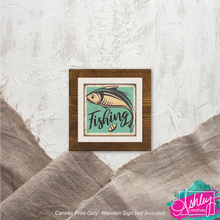 Load image into Gallery viewer, Gone Fishing Canvas Prints CA26-04