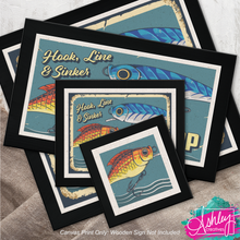 Load image into Gallery viewer, Hook Line &amp; Sinker Canvas Prints CA26-04