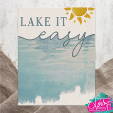Load image into Gallery viewer, Lake it Easy Canvas Prints  CA26-04