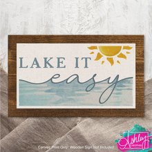 Load image into Gallery viewer, Lake it Easy Canvas Prints  CA26-04