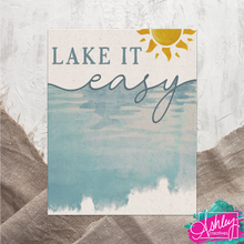 Load image into Gallery viewer, Lake it Easy Canvas Prints  CA26-04