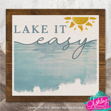 Load image into Gallery viewer, Lake it Easy Canvas Prints  CA26-04