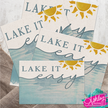 Load image into Gallery viewer, Lake it Easy Canvas Prints  CA26-04