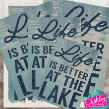 Load image into Gallery viewer, Life is Better at the Lake Canvas Prints CA26-04