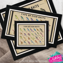 Load image into Gallery viewer, Types of Bait Canvas Prints CA26-04