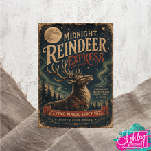 Load image into Gallery viewer, Midnight Reindeer Express CA26-09