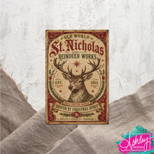 Load image into Gallery viewer, St. Nicolas Reindeer Works CA26-09