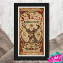 Load image into Gallery viewer, St. Nicolas Reindeer Works CA26-09