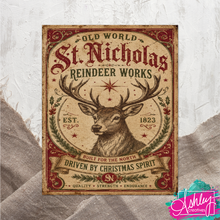 Load image into Gallery viewer, St. Nicolas Reindeer Works CA26-09