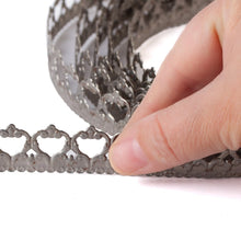 Load image into Gallery viewer, Stamped Metal Lace Ribbon