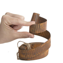 Load image into Gallery viewer, Rusty Tin Corrugated Ribbon
