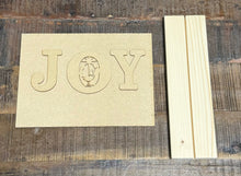 Load image into Gallery viewer, JOY 3-D Sign - WOOD BLANK