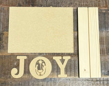 Load image into Gallery viewer, JOY 3-D Sign - WOOD BLANK