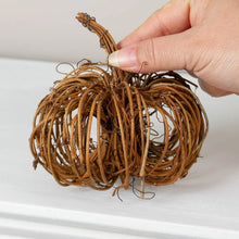 Load image into Gallery viewer, Mini Grapevine Pumpkin