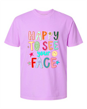 Load image into Gallery viewer, Neon Violet Comfort Colors T Shirt