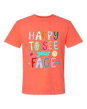 Load image into Gallery viewer, Neon Red Orange Comfort Colors T Shirt