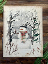 Load image into Gallery viewer, Snowman Canvas Prints