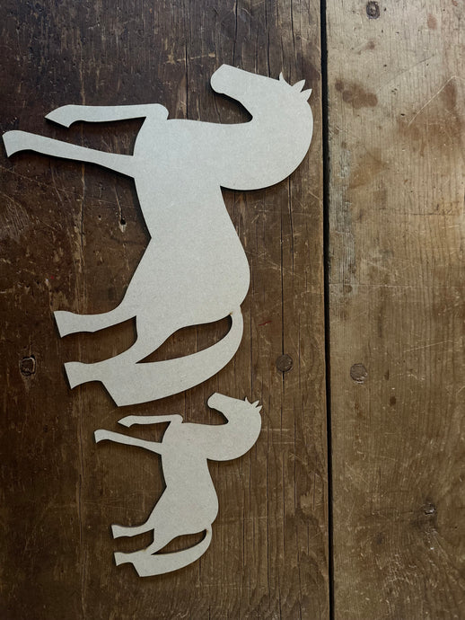 Horse Cutout