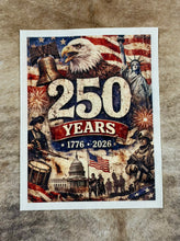 Load image into Gallery viewer, America 250 Years Canvas Print - 5 Sizes
