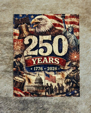 Load image into Gallery viewer, America 250 Years Canvas Print - 5 Sizes