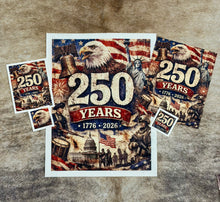 Load image into Gallery viewer, America 250 Years Canvas Print - 5 Sizes