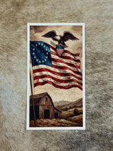 Load image into Gallery viewer, America Barn Frame Canvas Print - 3 Sizes