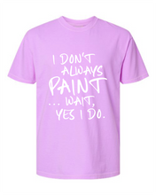 Load image into Gallery viewer, Neon Violet Comfort Colors T Shirt
