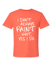 Load image into Gallery viewer, Neon Red Orange Comfort Colors T Shirt