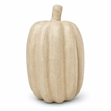 Load image into Gallery viewer, Paper Mache Tall Pumpkin