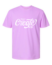 Load image into Gallery viewer, Neon Violet Comfort Colors T Shirt
