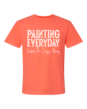 Load image into Gallery viewer, Neon Red Orange Comfort Colors T Shirt