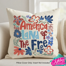 Load image into Gallery viewer, America Land of the Free Pillow Case R26-05