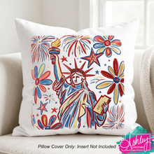 Load image into Gallery viewer, Lady Liberty Pillow Case R26-05