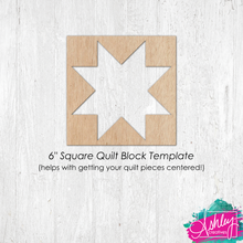 Load image into Gallery viewer, Quilt Piece Placement Template Blank R26-09