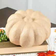 Load image into Gallery viewer, Paper Mache Medium Pumpkin