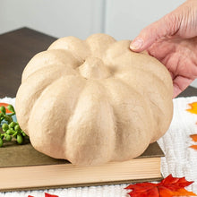 Load image into Gallery viewer, Paper Mache Medium Pumpkin