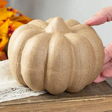 Load image into Gallery viewer, Paper Mache Small Pumpkin