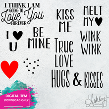 Load image into Gallery viewer, Candy Hearts Valentine Bundle-  DIGITAL DOWNLOAD C19-12